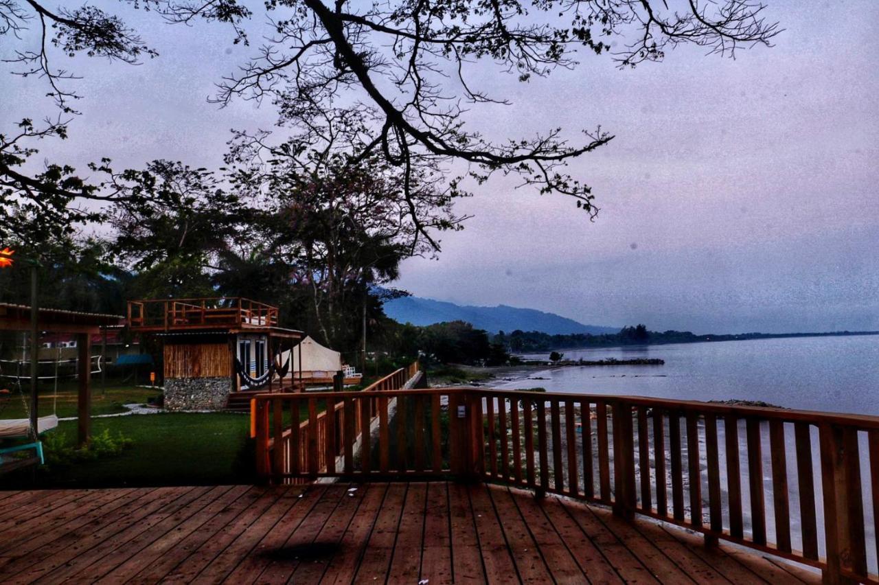 Sunset Hut Hostel Omoa Exterior photo